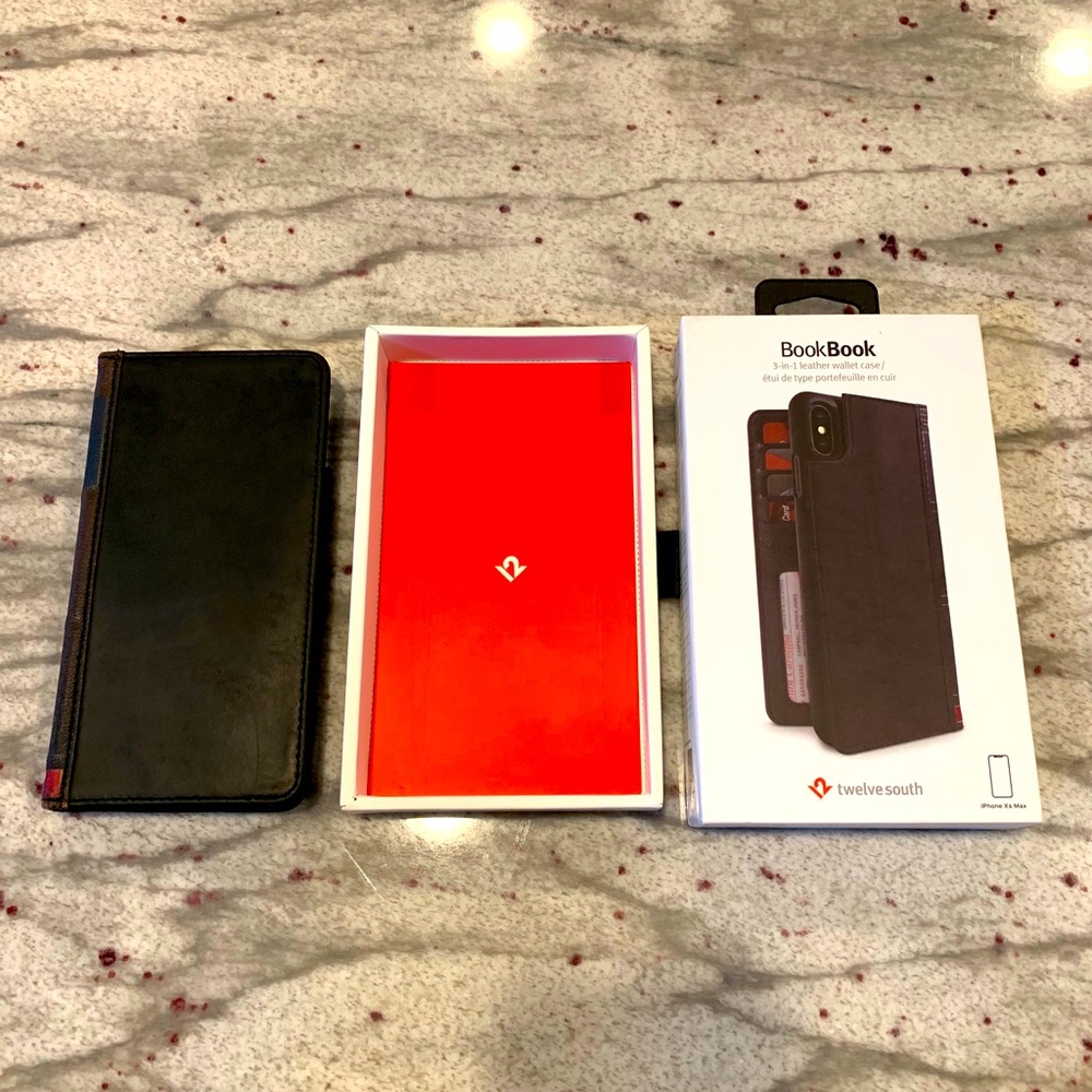 iPhone XsMax Genuine Leather phone case